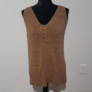 UNIVERSAL THREAD sz X sweater tank top, brown